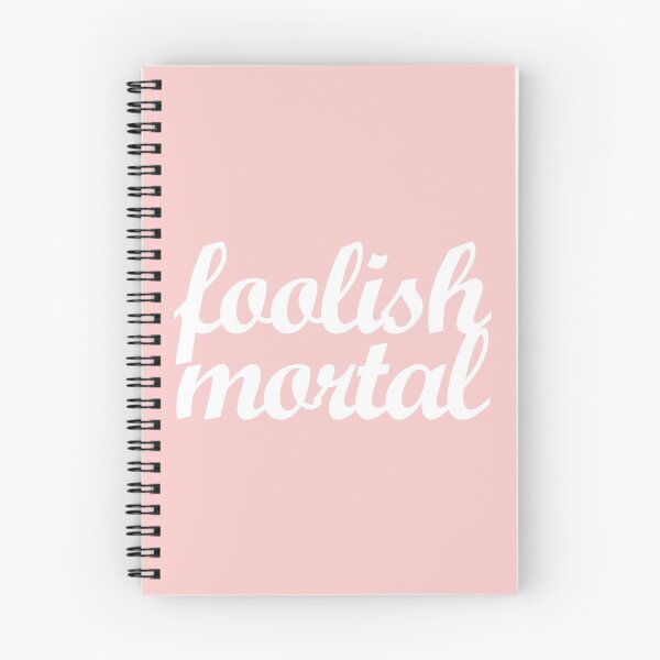 Item preview, Foolish Mortal Millennial Pink designed and sold by FandomTrading.