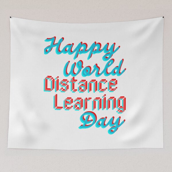 Item preview, Happy World Distance Learning Day designed and sold by Simo0455.