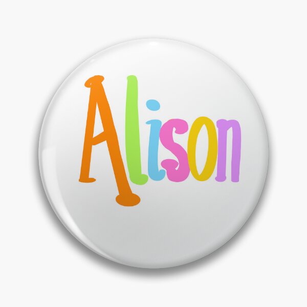 Item preview, Alison Girls and womens Personalized Custom name Alison designed and sold by Artonmytee.