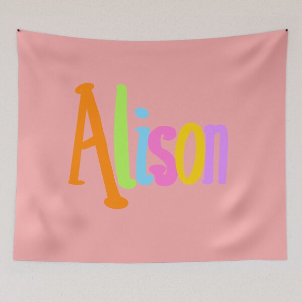 Item preview, Alison Girls and womens Personalized Custom name Alison designed and sold by Artonmytee.