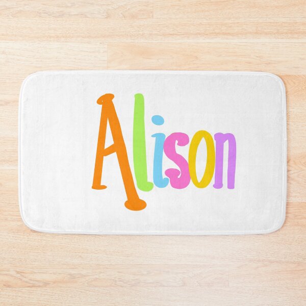 Item preview, Alison Girls and womens Personalized Custom name Alison designed and sold by Artonmytee.