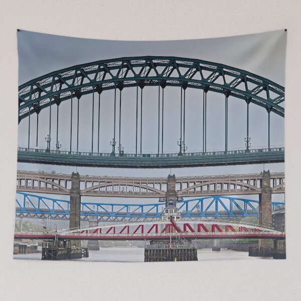Item preview, Newcastle upon Tyne Bridges designed and sold by Martyn R Arnold Fine Art Nature & Landscape Photography.