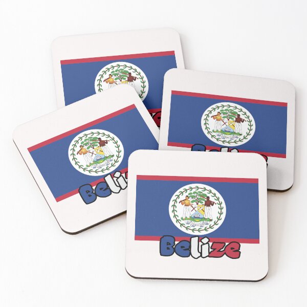 Item preview,  Belize Flag Map designed and sold by AnimalsDH305.