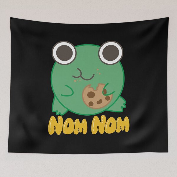Item preview, Frog Eating Chocolate Biscuit designed and sold by Kaidynz.