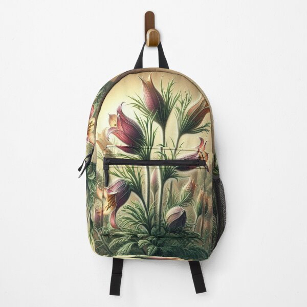 Item preview, Pasque flower: The healing power of nature in purple blossom designed and sold by FotoworldEdel.