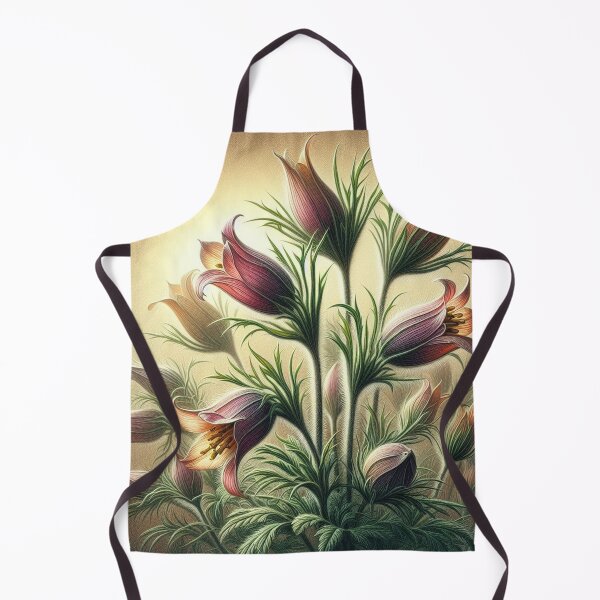Item preview, Pasque flower: The healing power of nature in purple blossom designed and sold by FotoworldEdel.