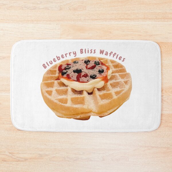 Item preview, Blueberry Bliss Waffles Dessert Yummy designed and sold by Lemon-Monday.