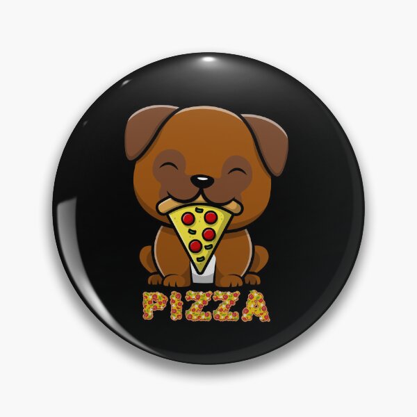 Item preview, Puppy Eating Yummy Pizza designed and sold by Kaidynz.