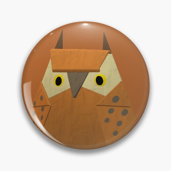 Item preview, geometric patterned owl designed and sold by Amateurtrader.