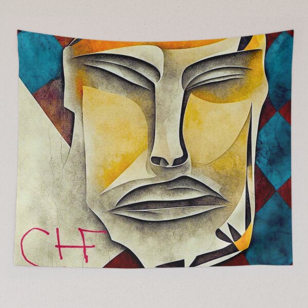 Item preview, checkerboard facemask designed and sold by CecilHF.
