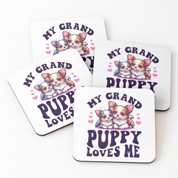 Item preview, Chihuahua My Grandpuppy Loves Me - Funny Grandma of Chihuahua Dogs Mom Lover Mothers Day Gift designed and sold by JUSTBEELEGANT.