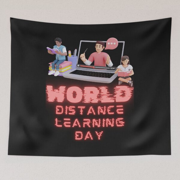 Item preview, World Distance Learning Day designed and sold by Simo0455.