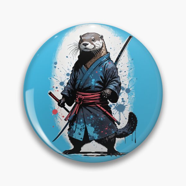 Item preview, Urban Otter: Samurai Splash designed and sold by Slick-Waffles.
