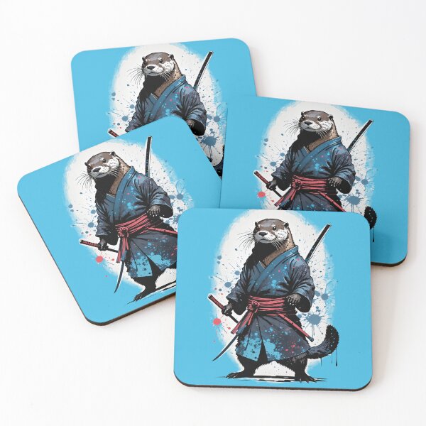 Item preview, Urban Otter: Samurai Splash designed and sold by Slick-Waffles.