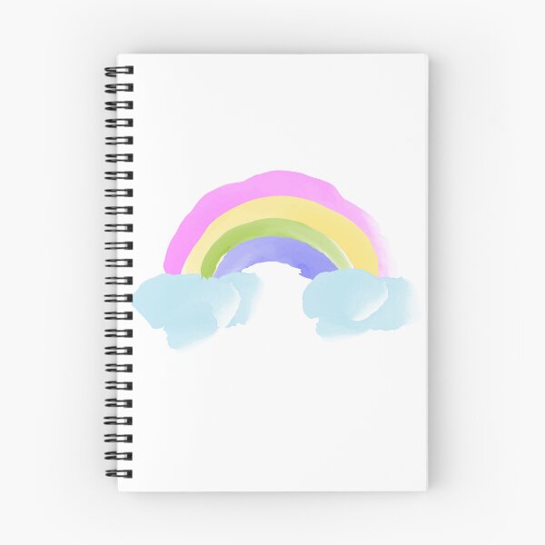 Item preview, Colourful Rainbow cute watercolour sticker designed and sold by NatalkaP.