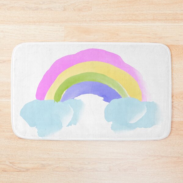 Item preview, Colourful Rainbow cute watercolour sticker designed and sold by NatalkaP.