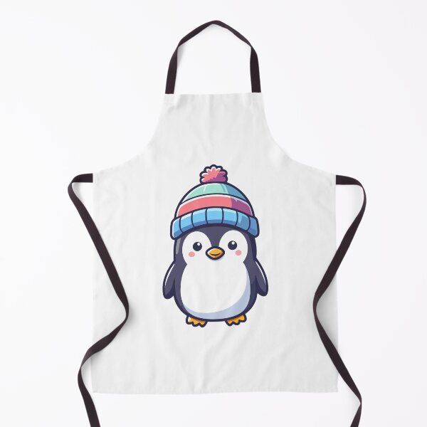 Item preview, Winter Wonderland Penguin in a Colorful Beanie designed and sold by Akioos.