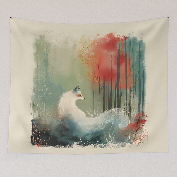 Item preview, Majestic White Fox designed and sold by unimuse.