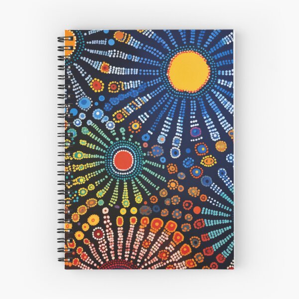 Item preview, Aboriginal Inspired Dot Art - Tribal Flowers designed and sold by GrinGalore.