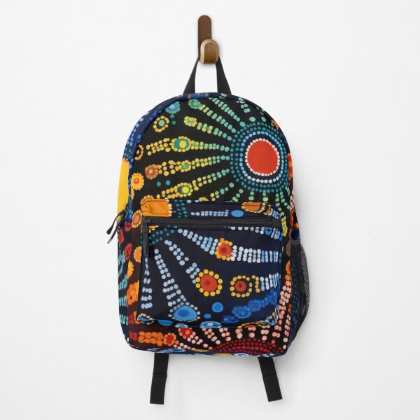 Item preview, Aboriginal Inspired Dot Art - Tribal Flowers designed and sold by GrinGalore.