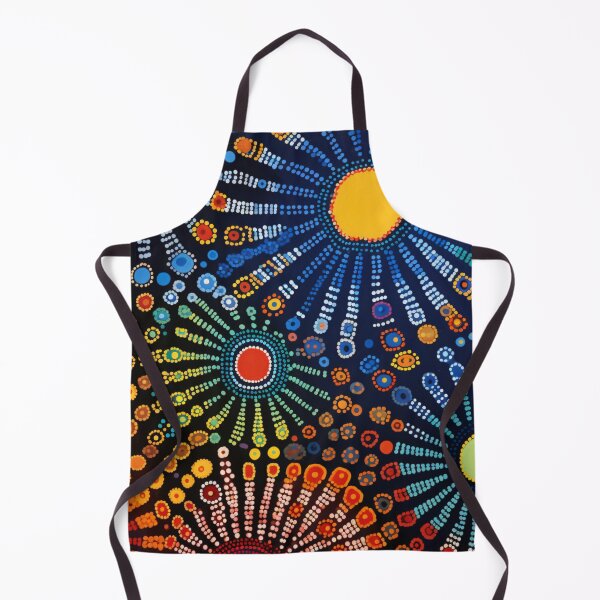 Item preview, Aboriginal Inspired Dot Art - Tribal Flowers designed and sold by GrinGalore.
