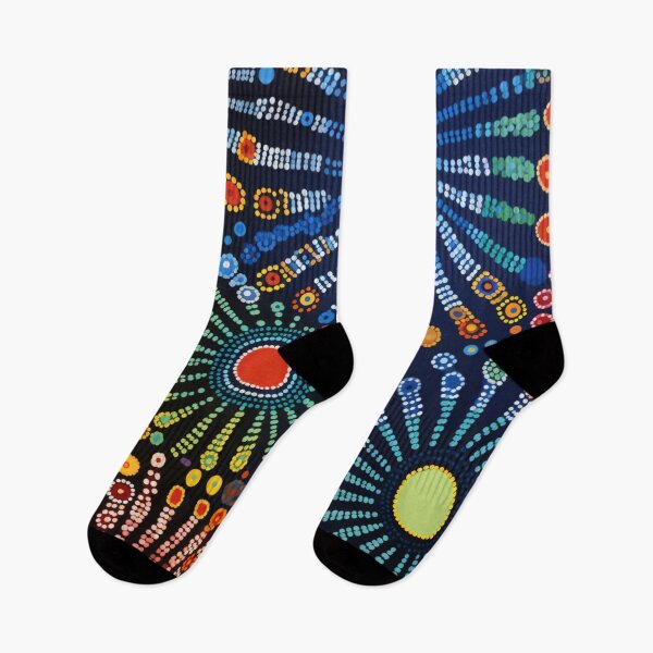 Item preview, Aboriginal Inspired Dot Art - Tribal Flowers designed and sold by GrinGalore.