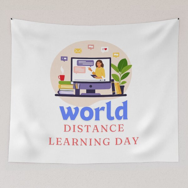 Item preview, World Distance Learning Day designed and sold by Simo0455.