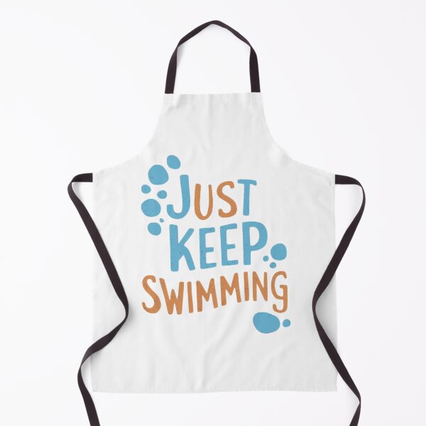 Item preview, Swimmer Quote : Just keep swimming, designed and sold by venavar.