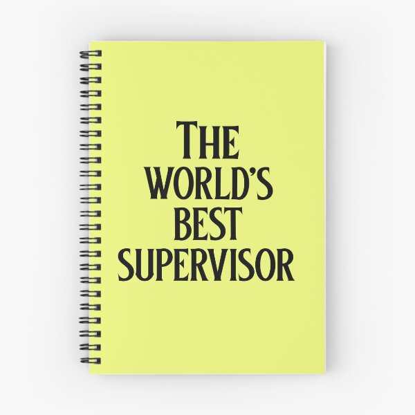 Item preview, The World's Best Supervisor designed and sold by 87-Aesthetics.