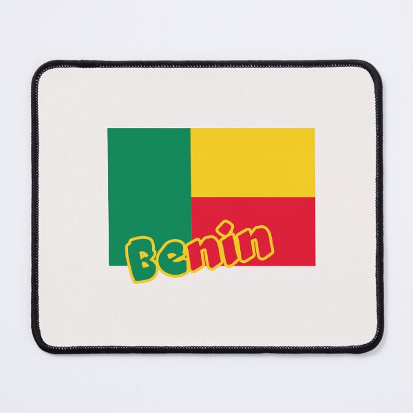 Item preview, Benin Flag Map designed and sold by AnimalsDH305.