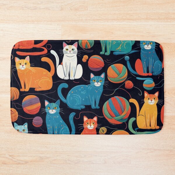 Item preview, Cats with wool designed and sold by JackFreestone.