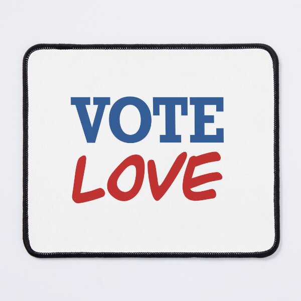 Item preview, Vote Love designed and sold by OddDuckCreation.
