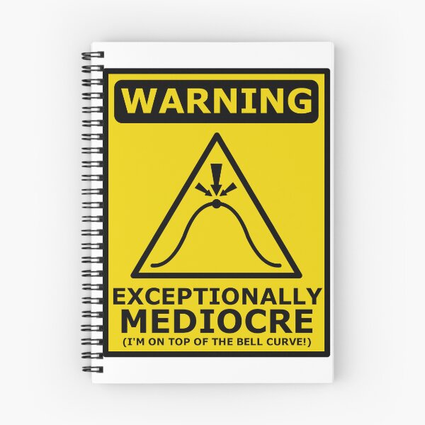 Item preview, OxyMORON - Exceptionally Mediocre Warning Sign designed and sold by aMIAzing.