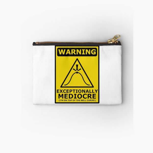 Item preview, OxyMORON - Exceptionally Mediocre Warning Sign designed and sold by aMIAzing.