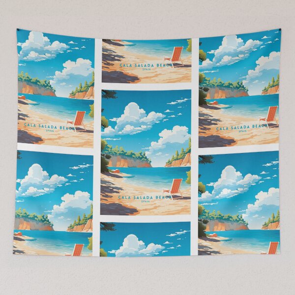 Item preview, Cala Salada: Ibiza's Secluded Paradise designed and sold by NeuralVibe.