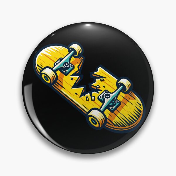 Item preview, Broken Skateboard: Intense Action Sport Artwork designed and sold by artwaves.