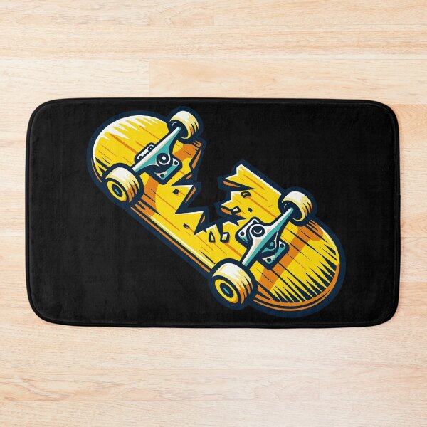 Item preview, Broken Skateboard: Intense Action Sport Artwork designed and sold by artwaves.