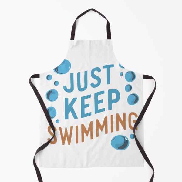 Item preview, Swimmer Quote : Just keep swimming, designed and sold by venavar.