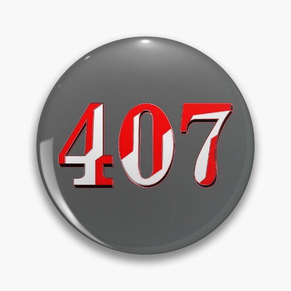 Item preview,  number four hundred and seven digit 407 order sequence team member age designed and sold by 4rpixs.