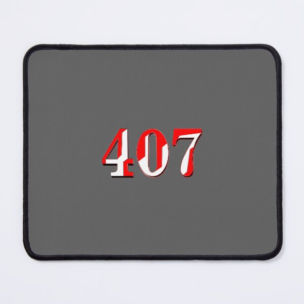 Item preview,  number four hundred and seven digit 407 order sequence team member age designed and sold by 4rpixs.