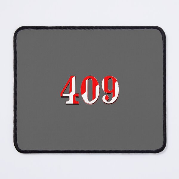Item preview, number four hundred and nine digit 409 order sequence team member age designed and sold by 4rpixs.