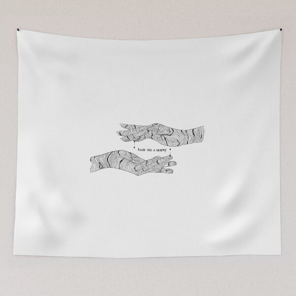 Item preview, Touch has a memory - hands touching designed and sold by ArtedeSer.