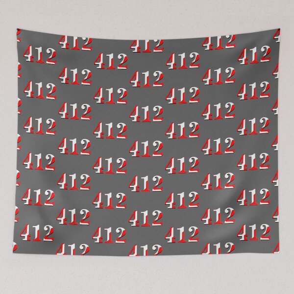 Item preview, number four hundred and twelve digit 412 order sequence team member age designed and sold by 4rpixs.
