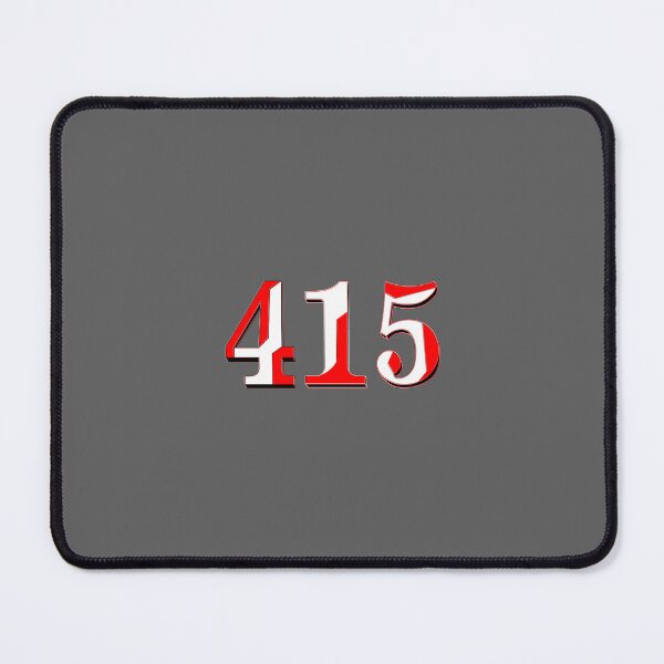 Item preview, number four hundred and fifteen digit 415 order sequence team member age designed and sold by 4rpixs.