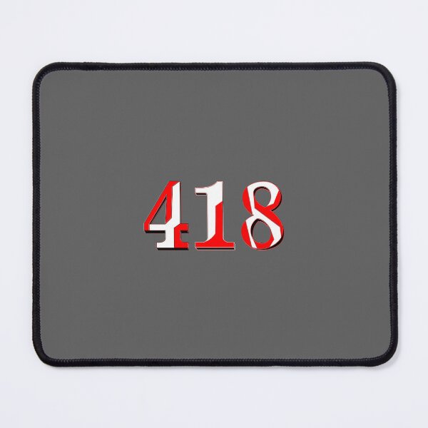 Item preview, number four hundred and eighteen digit 418 order sequence team member age designed and sold by 4rpixs.
