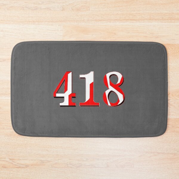 Item preview, number four hundred and eighteen digit 418 order sequence team member age designed and sold by 4rpixs.