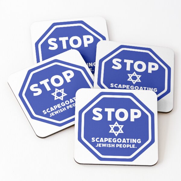 Item preview, Stop scapegoating Jewish people  designed and sold by Rachel the Artist .