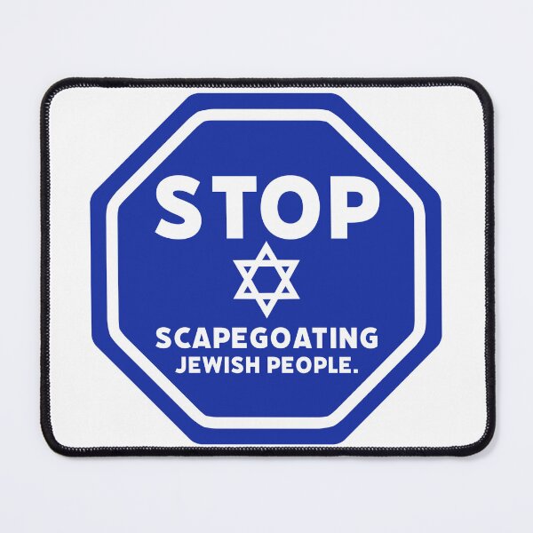 Item preview, Stop scapegoating Jewish people  designed and sold by Rachel the Artist .
