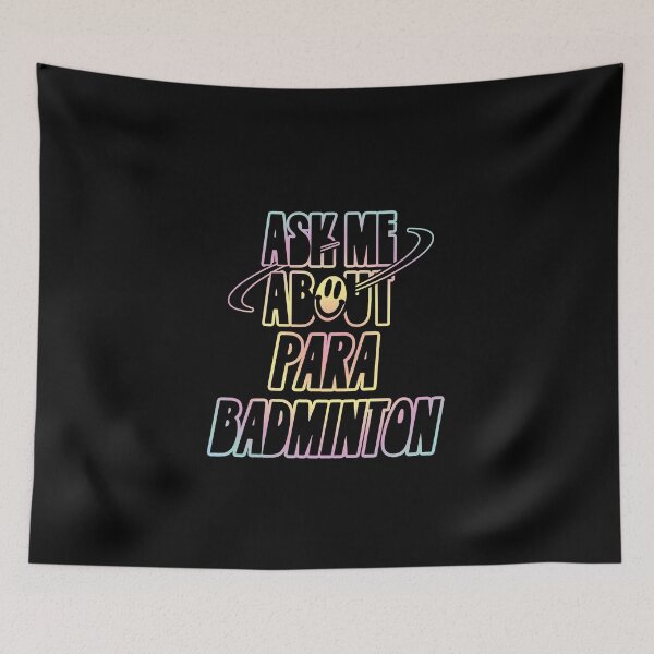 Item preview, Ask Me About Para Badminton designed and sold by orlumbuspirate.