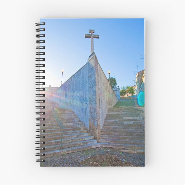 Item preview, ermida de sto. amaro resembling the bow of a boat and the stairs, waves. designed and sold by Tereza Pilar  Art.